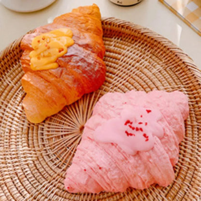 Ins Bread Bread Slow Rebound Toy Donuts Cake Squeeze Dessert Toy Creative Simulation Food Puff Slow Rebound Toy Kids Gift