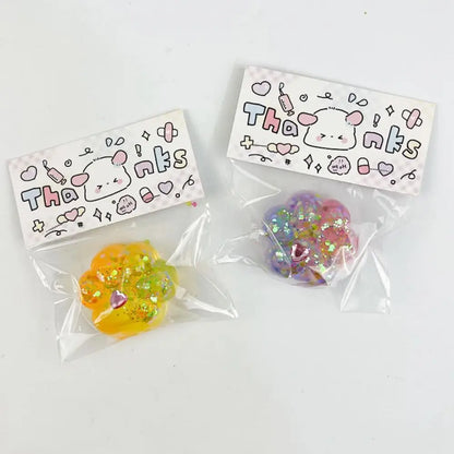 Ins Plush Plush Cat Paw Squeeze Cat Paw Slow Rebound Food Pinch Music Toys Cartoon Donut Squeeze Waffles Toy Children Toys