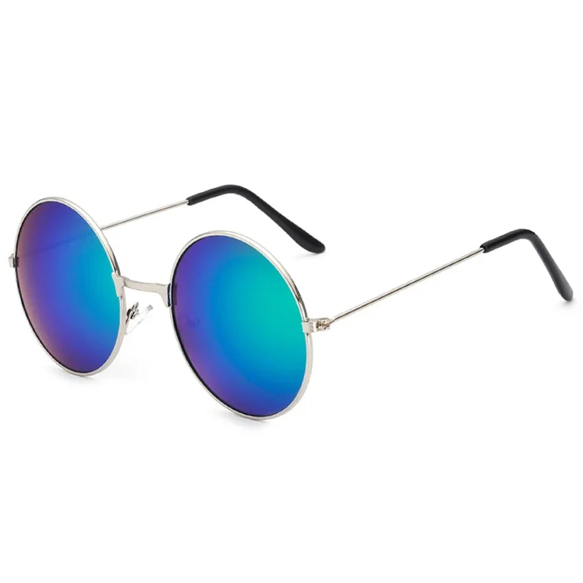 FOENIXSONG Fashion Pilot Sunglasses for Women Men  Classic Eyewear Gradient Mirrored Blue Silver Gray Sun Glasses Sunglass