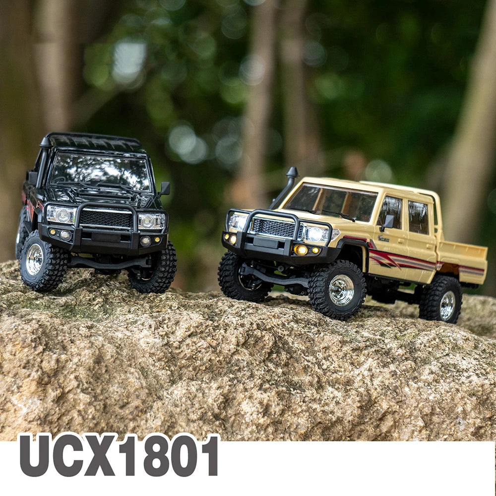 1/18 UCX1801 PRO RC Car LC79 2.4G 4WD Off-Road Pickup Brushless Simulation Truck Electric Remote Control Cars Model Toy Gift