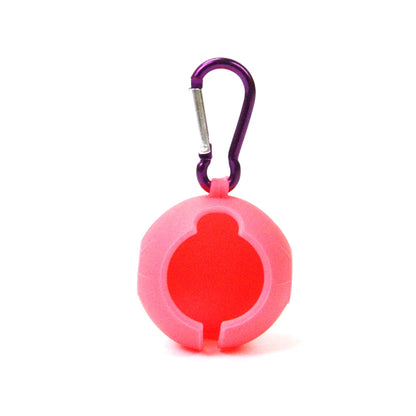 1Pcs Portable Golf Ball Protective Holder Cover Golf Ball Silicone Double Case Cover Golf Training Sports Accessories 6 Colors