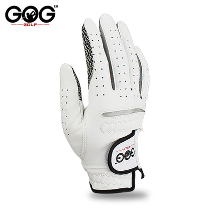 Pack 1 Pcs Golf Gloves Men Cabretta Leather Left/Right Hand With Anti-Slip Granules Soft Breathable Men's Golf Glove