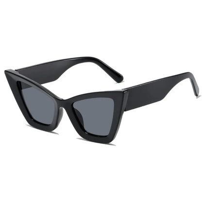 SHAUNA Oversized Cat Eye Women Sunglasses UV400