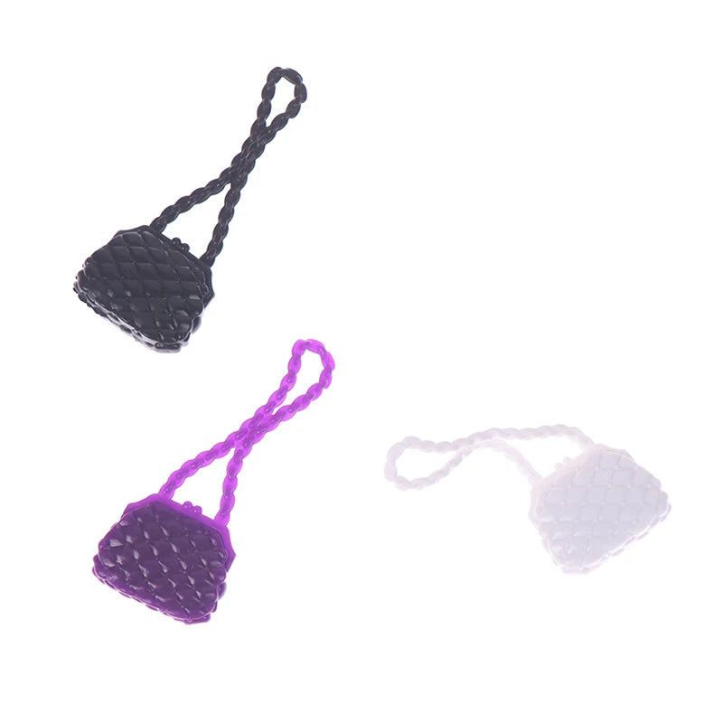 1PCS New Fashion Mini Handbag Shoulder Bag for Doll Decor Accessories Kids Toys
