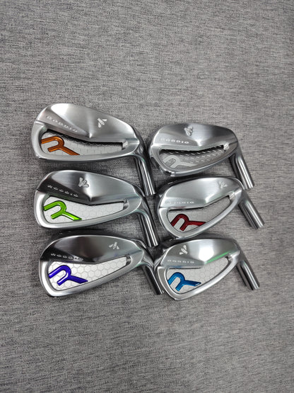Tianwell Golf Irons Set PC Silver FORGED Soft Iron Golf Clubs 5- P 6pcs Head Ferrules as Gift