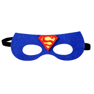 Superhero Kids Cosplay Masks Hulk Spiderman Captain America Mask for Boys Girls Birthday Party Halloween Accessory Props