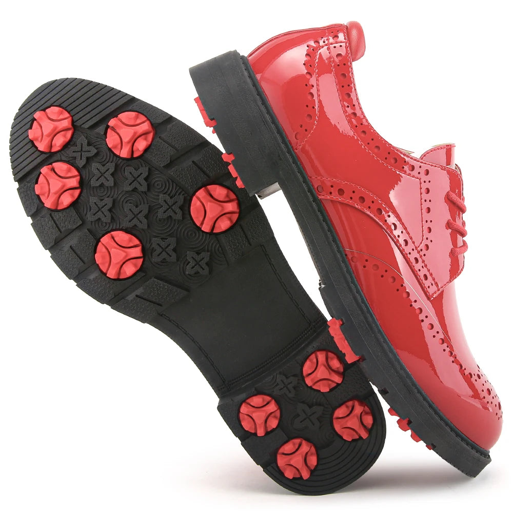 Men Golf Shoes Non Slip Couple Golfers Shoes Comfortable Outdoor Waterproof Sneakers for Golfing