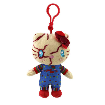 Anime Hello Kitty Plush Kawaii Action Figure Toys Chuacky Doll Cute Pendant Keys Girl Halloween Christmas Birthday Gifts ﻿