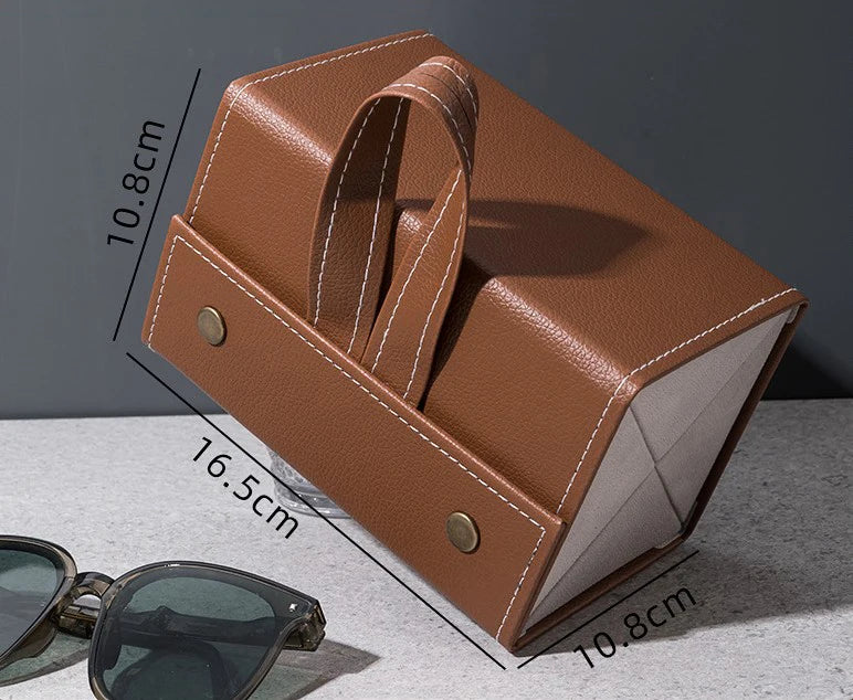 2/3/4/5/6 Grids Sunglasses Organizer Travel Organizers Accessories Storage Box for Glasses Portable Jewelry Boxes Makeup Case
