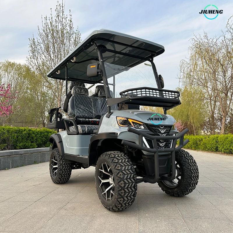 Chinese Factory Quality 2+2 Seater 48v Off Road Electric Low Price Ce Club Car Golf Cart