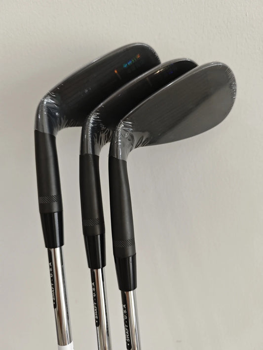 3PCS SM 10 Black Special Limited Golf Clubs Wedges 52/56/60 R/S Flex Steel Shafts Including Headcovers Free Shipping
