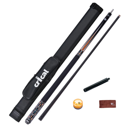 CRICAL Carbon Fiber Pool Cue Stick  Professional Pool Sticks Low Deflection  Tournament Level Billiard Cues With 12.5mm Tip