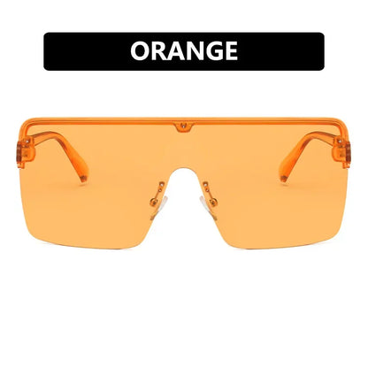 Hot Fashion Brand Designer Sunglasses Women Summer Rimless Square Shades Sun Glasses Eyewear Sunshines Luxury Sunglasses Woman