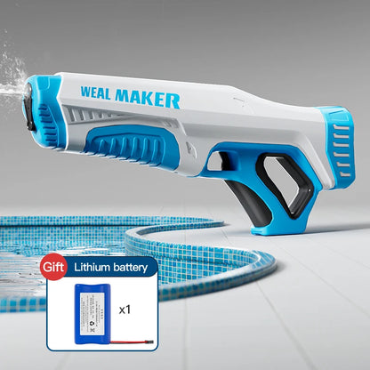 Automatic High-Tech Summer Electric Toy Water Gun Induction Water Absorbing  Burst Water Gun Beach Outdoor Water Fight Toys Gift