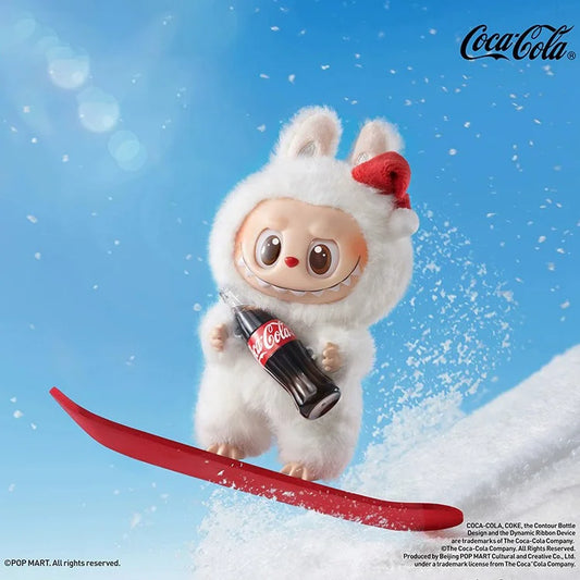 Labubu Coca Cola Vinyl Face Series Blind Box Third Generation Rubble Handmade Heartbeat Macaron Gift Collection Toy