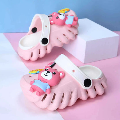 Summer EVA Clogs Kids EVA Sandals Baby Boys Mules Baby Girl Shoes Cartoon Soft Hole Shoes Children's Bach Anti-Slip Garden Shoes
