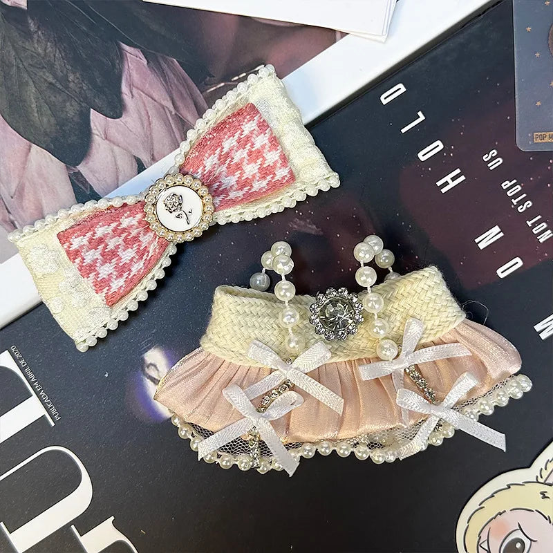 Hot Doll Clothes Outfit Accessories for 17cm Labubu V2 V1 Doll's Clothing Different Styles Cosplay Dress Kid Toy Gift
