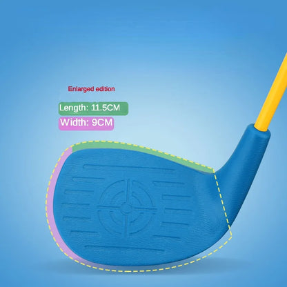 PGM Children's Golf Clubs Boys and Girls Golf Irons Beginner Practice Golf Club Oversized Head 3-12 Years Golf Putter JRTIG012