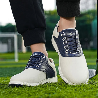 Waterproof Golf Shoes Men's Golf Sports Shoes Outdoor Golf Shoes Non-Slip Women's Large Size Walking Sports Shoes Size 39-47