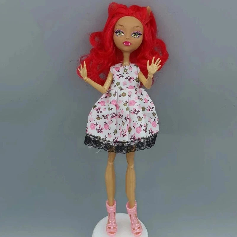 Girls Play House Toys 12 Joints Movable Children Girls Princess Elf Monster Doll Personalized Fashion Cool Princess Dolls Gifts