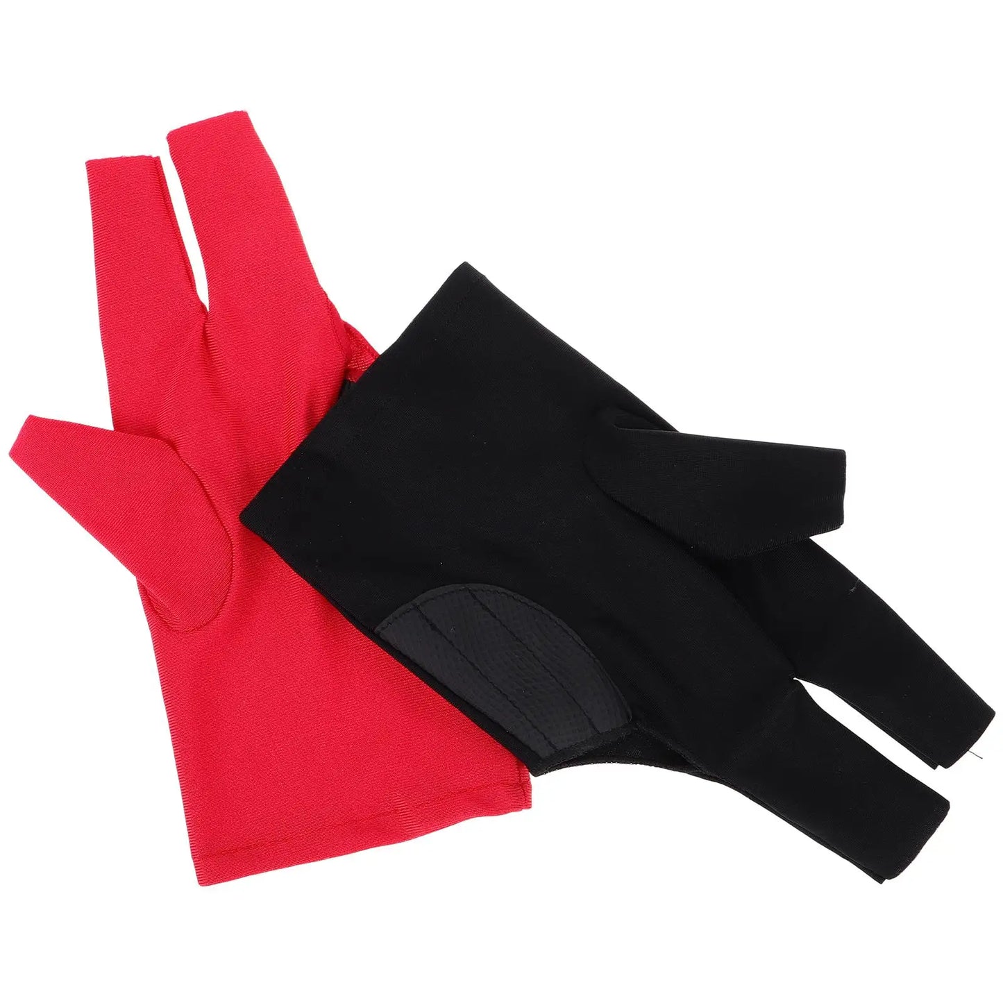 2Pcs Pool Gloves Left H Black Sp Ex Billiard Accessories for Men Women High Elasticity Table Tennis Snooker Glove