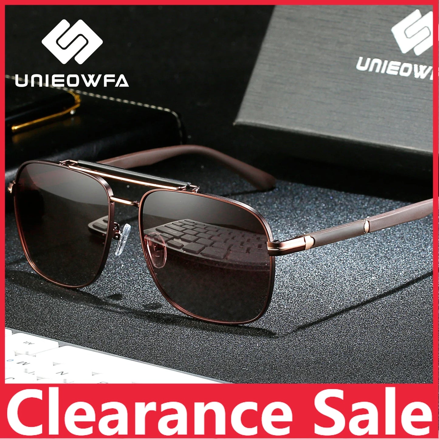 Oversized Polarized Sunglasses for Men Brand Designer Driving V400 Sun Glasses for Men Custom Prescription Sunglases Male Square
