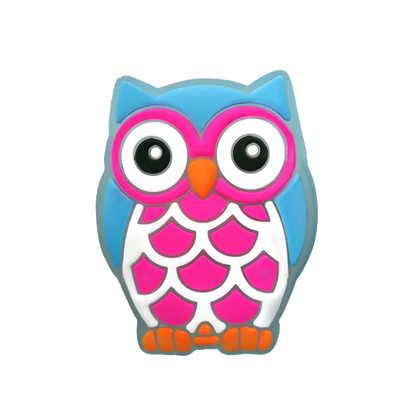 1pcs LED Shoe Charms for Kids Gift Owl Unicorn Gamepad Football Lighted Shoes Decoration Shoe Accessories Pins Clogs Buckles