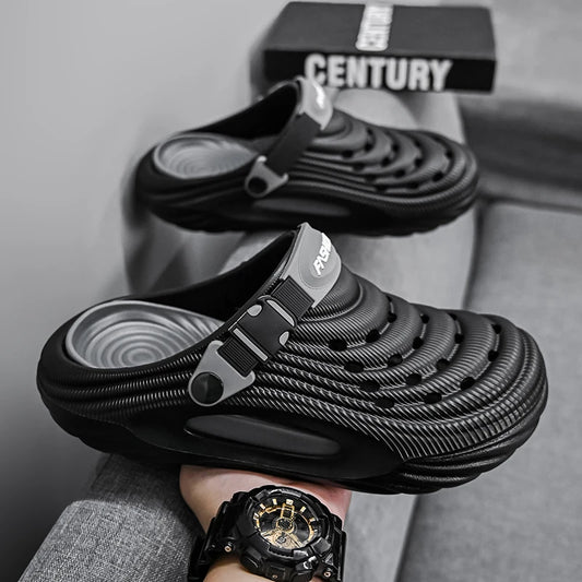Unisex Summer Slippers Men Clogs Platform Women Beach Sandals Outdoor Casual Non-Slip Footwear Men Sandals