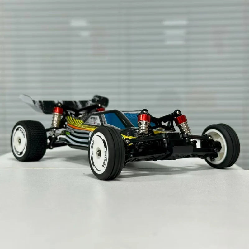 New Wl Tech 244016 Rc Model of Remote Control High-Speed 1: 24 Electric Two-Wheel Drive Electric Competitive High-Speed Toy Gift