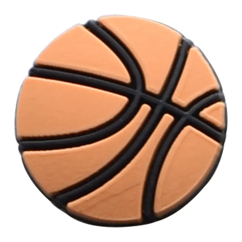 Basketball Shoe Charms for Crocs Accessories Kids Clogs Pins Boy Girl Badge Men Jeans Women Decorations Buckle Shoes Accessories