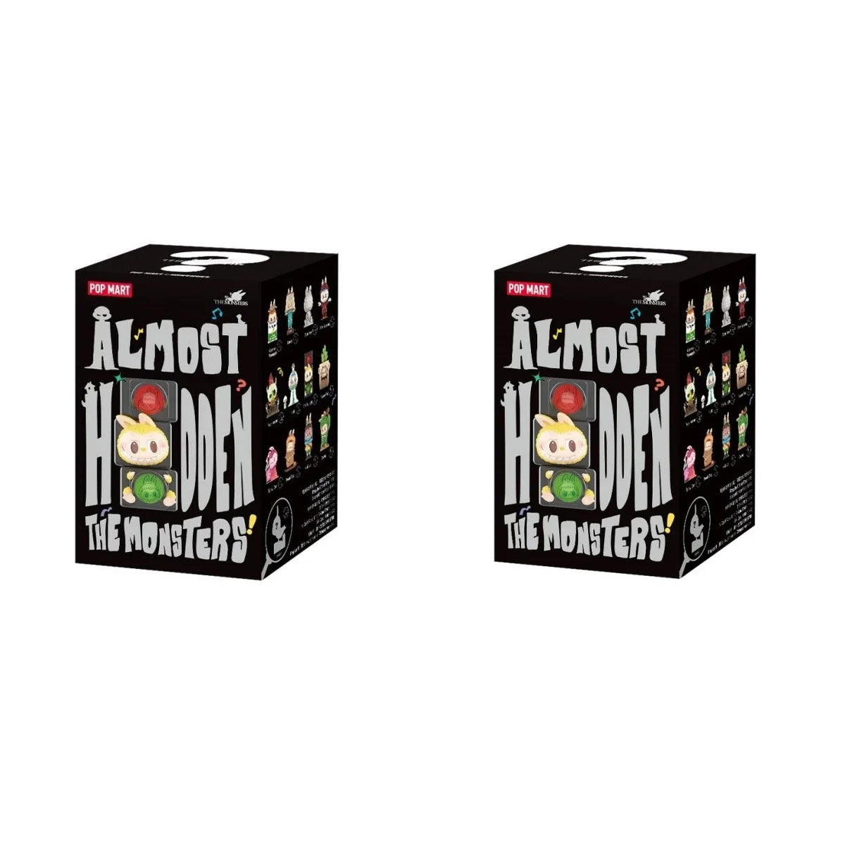Labubu the Monsters Almost Hidden Series Blind Box Kawaii Anime Action Figure Toy Doll Collectible Model Surprise Gift Blind Bag