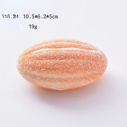 Creative Simulation Bread Toast Donuts  Squeeze Stress Relief Toys Spoof Artificial Bread Simulation Food Desktop Decoration