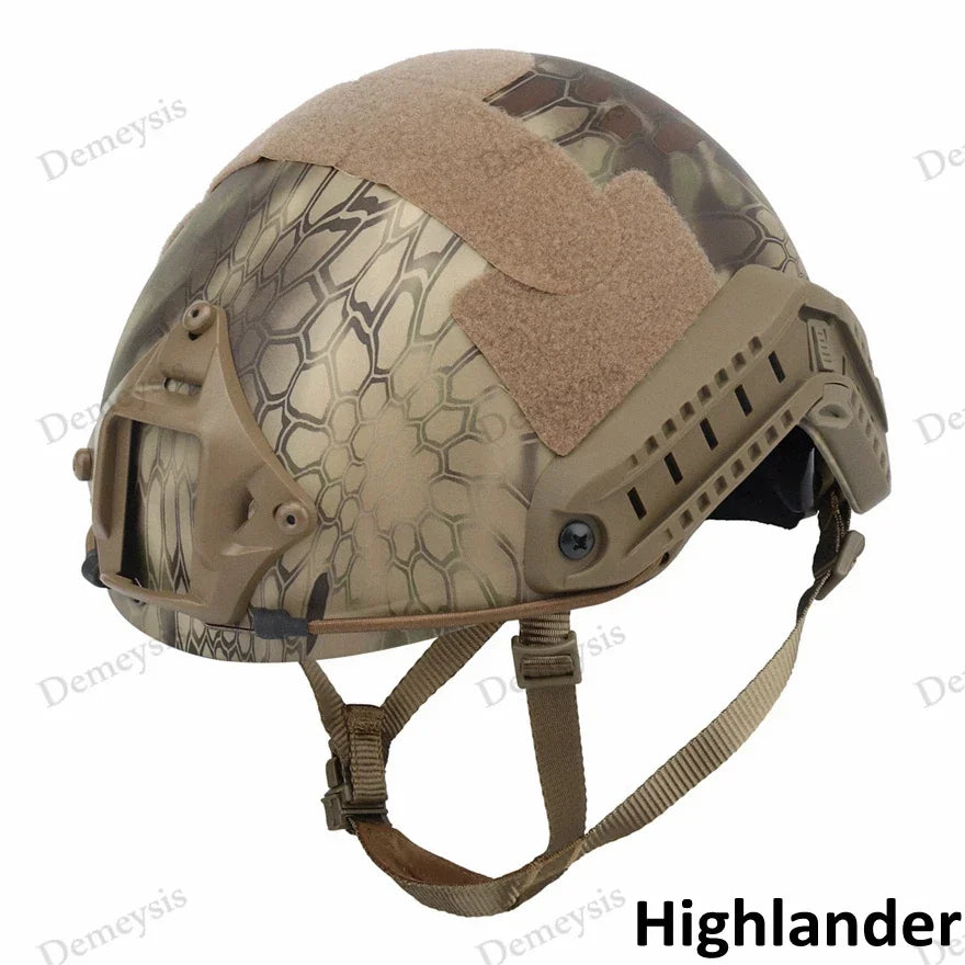 New FAST Helmet Airsoft MH Camouflage Tactical Helmets ABS Sport Outdoor Tactical Helmet