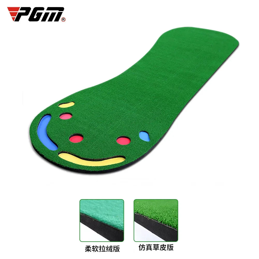 PGM Golf Green Home Golf Putting Mats [2 Types] – Professional Indoor Putting Practice Golf Trainer GL002