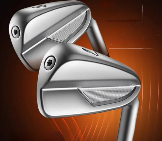 Brand New 7PCS Golf Clubs Silver ， Irons Set 5/6/7/8/9/U/W   Flex Graphite/Steel Shaft With Head Cover Free Shipping