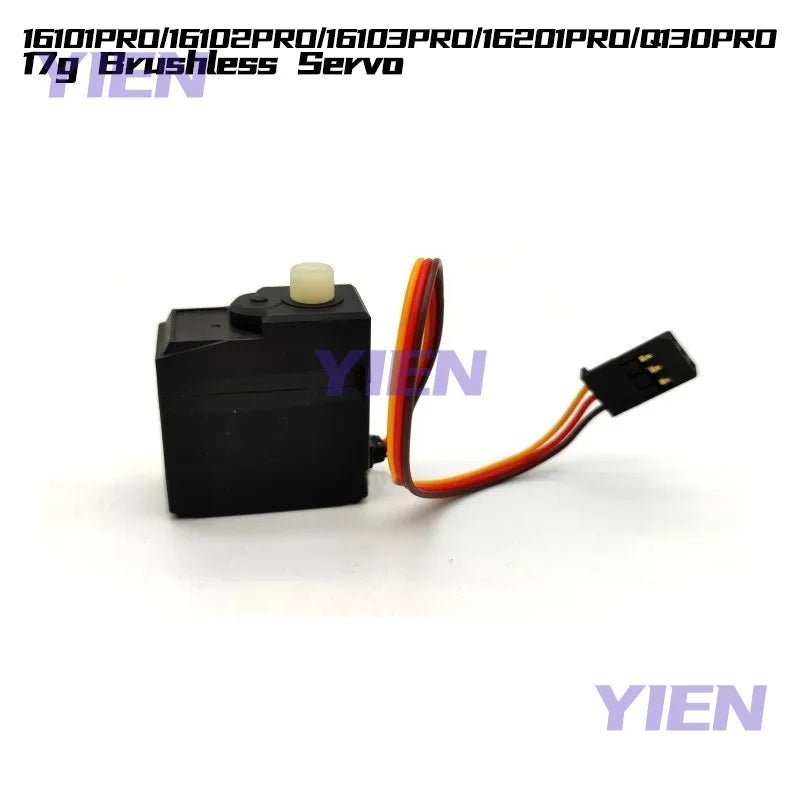 RC Cars Parts 16101pro/16102pro/16103pro/16201pro Upgraded Version Brushless Motor, Servo, ESC, Metal Accessories
