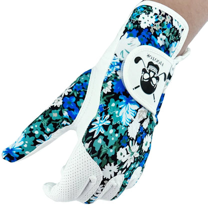 Women's Golf Gloves Left Hand & Right Hand Gloves Golf Breathable High Quality Palm Protection Sport Gloves