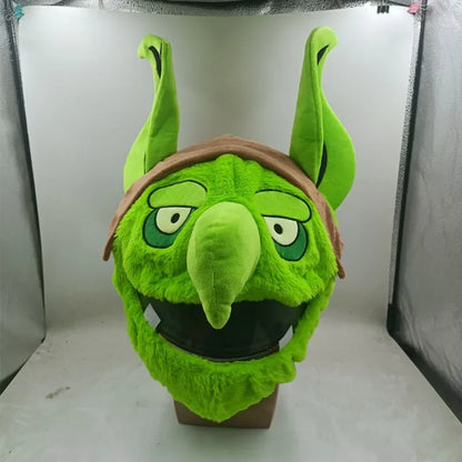 Motorcycle Helmet Protection Headgear Cover Dragon Cartoon Fluffy Plush Fun Personalized Helmets Cover Increase Riding Fun