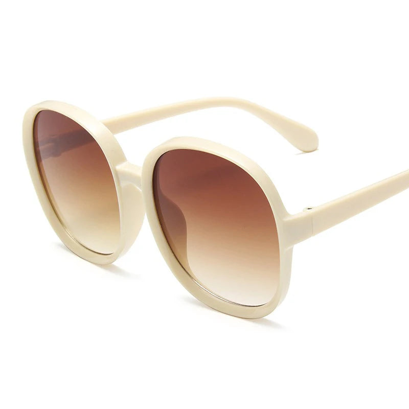Newest Round Sunglasses Woman Oversized Female Glasses Gradient Fashion Brand Women Sun Glasses Ladies 2020 UV400
