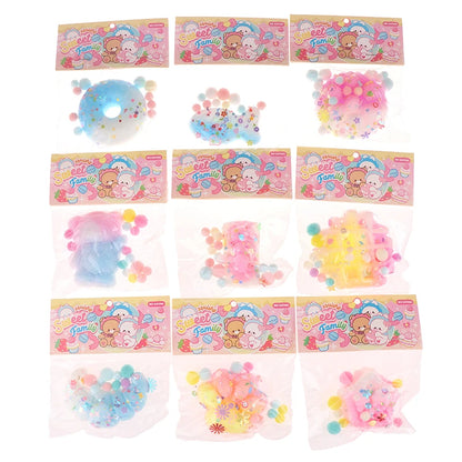 1PC Cute Squishy Toy Kawaii Plush Cake Waffles Donuts Food Slow Rebound Pinch Decompression Toy Stress Release Vent Gift