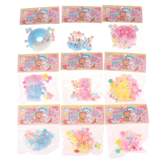 1PC Cute Squishy Toy Kawaii Plush Cake Waffles Donuts Food Slow Rebound Pinch Decompression Toy Stress Release Vent Gift