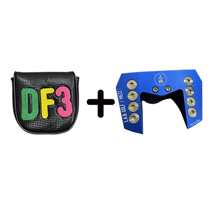 LAB Golf Putter MEZZ.1 Big Black Bull Red/Blue/Pink/Green Golf Putter  33 34 35inch With Head Cover