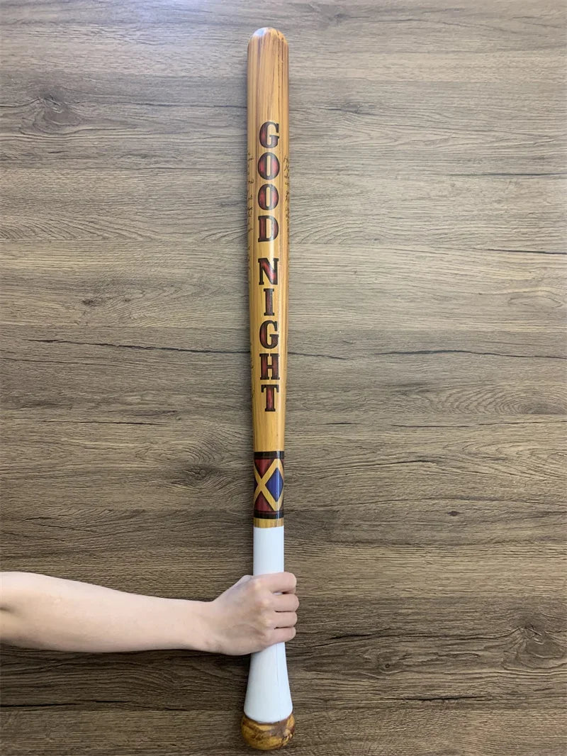 WW Big Baseball Bat  the Clown's Girl 1:1 Cosplay Weapon Prop Soft PU Rubber Movie Role Play Halloween Cos Gift Safety 85cm
