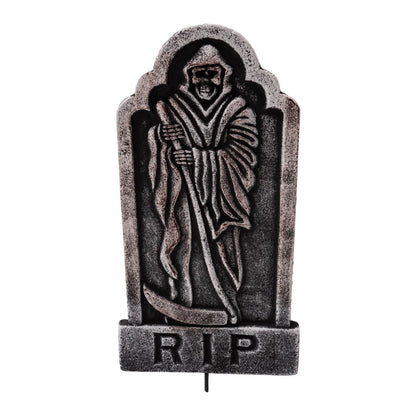 Halloween Foam Tombstone Decoration Haunted House RIP Stone Grisly Props Party Decor Skeleton Tombstone Yard Halloween Decor