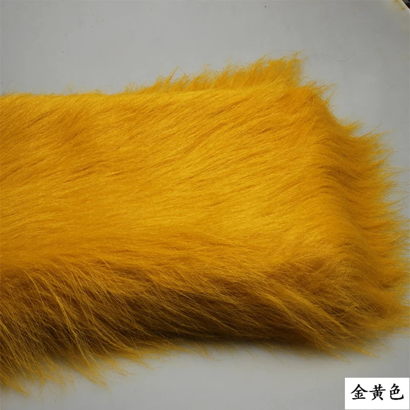 4 Kinds of Purple 12cm Long Pile Fur Faux Fur Fabric Soft Plush Faux Fur Fabric Sewing DIY Toy Home Background Decoration Cloth