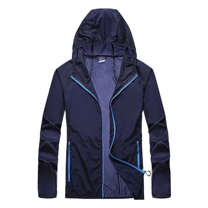Golf Raincoat Rain Jacket Waterproof Lightweight Quick-Dry UV Sun Protection Breathable Outdoor Sports Men Women Golfing Apparel