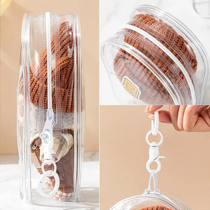 1Pc 19.5*10.5*5cm Mystery Box Storage Case Doll Organizer Box Square Plush Dolls Display Bag for Labubu Doll Accessories