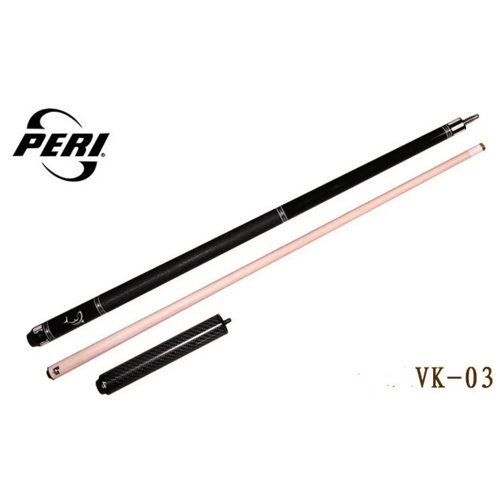 PERI VK Series Billiard Pool Cue Stick 12.5mm Set-Deer/Mashroom/Dolphin PERI VK Series Billiard Pool Cue Stick 12.5mm Set-Deer/
