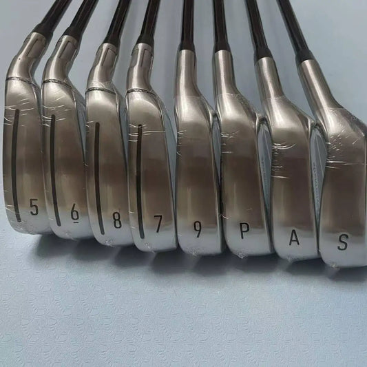 2024Men's Golf Club Qi10 Irons Set 5-9pas Wedges 8pcs R/S/Sr Flex Steel/Graphite Shaft Assemble With Head Cover
