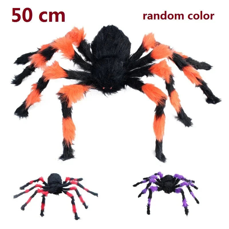 Horror Halloween Spider Web Giant Stretchy Cobweb for Yard Outdoor Haunted House Bar Decoration Supplies Halloween Party Props